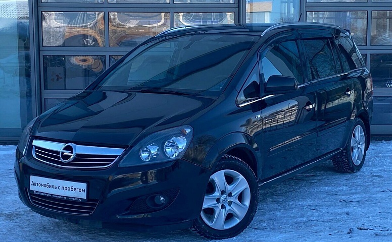 Opel Zafira B Рестайлинг
