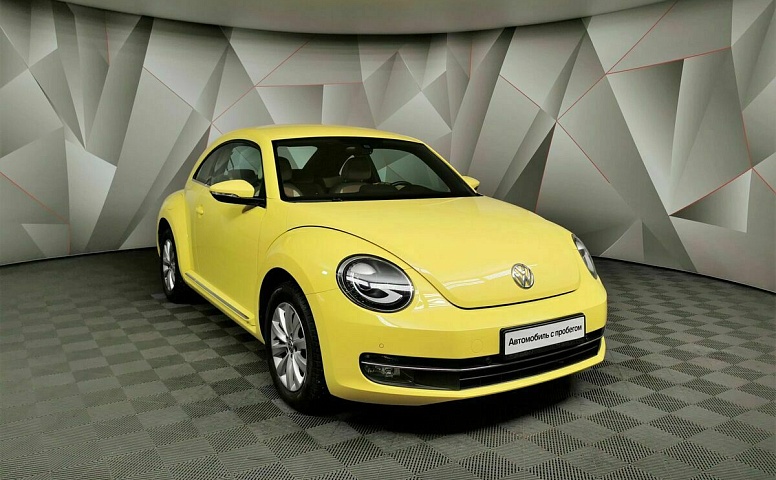 Volkswagen Beetle 1.2 TSI BlueMotion DSG (105 л.с.) Жёлтый