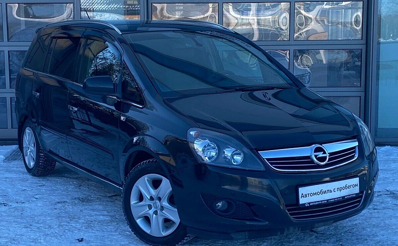 Opel Zafira B Рестайлинг