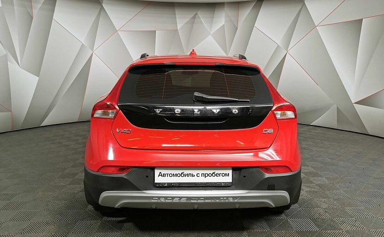 Volvo V40 1.6 D2 Powershift (114 л.с.) Красный