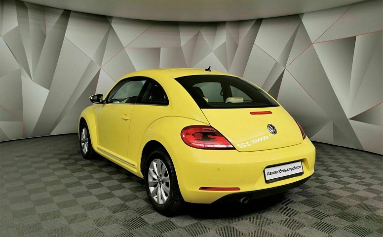 Volkswagen Beetle 1.2 TSI BlueMotion DSG (105 л.с.) Жёлтый