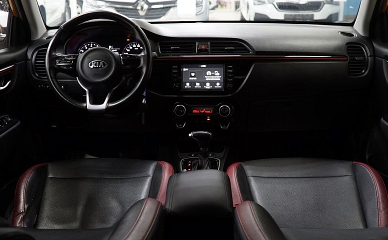 Kia rio x (x-line) акпп 2018 с пробегом 62 324 км
