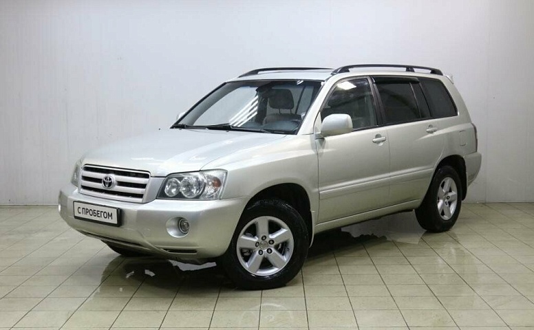 Toyota highlander i (u20) рестайлинг