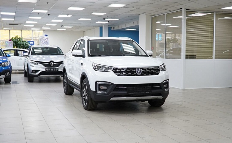Changan cs55 акпп 2021 с пробегом 87 км