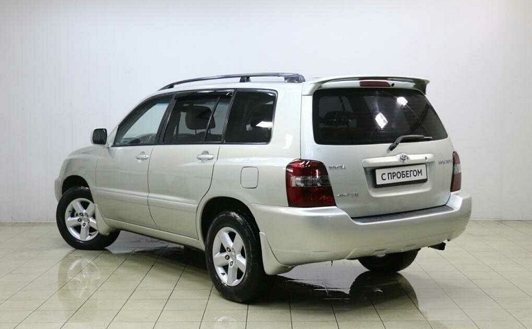 Toyota highlander i (u20) рестайлинг
