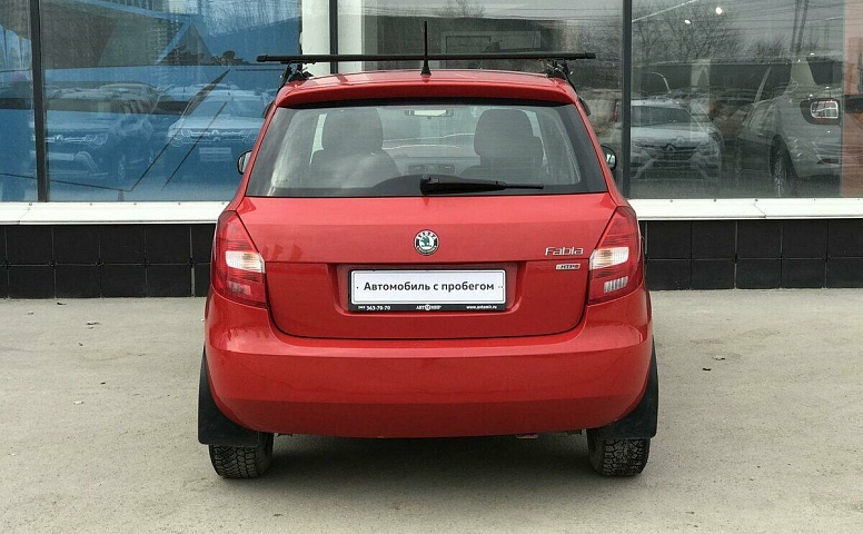 Skoda Fabia II Рестайлинг
