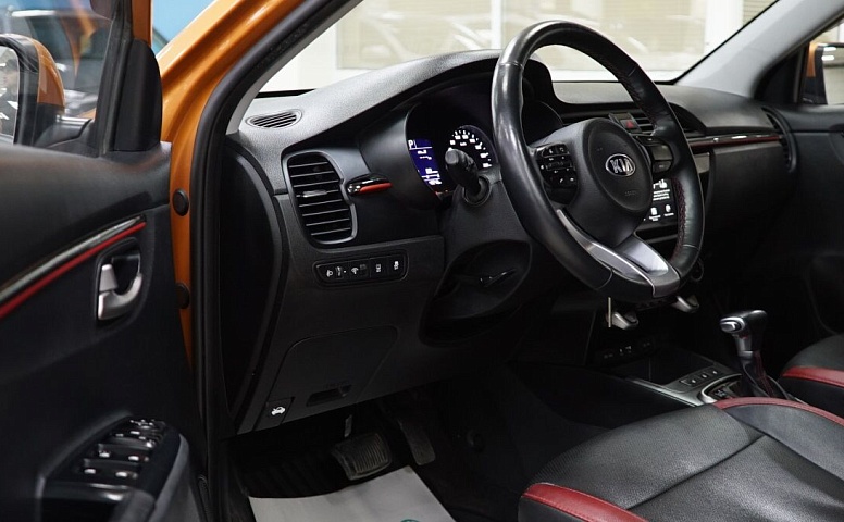 Kia rio x (x-line) акпп 2018 с пробегом 62 324 км